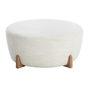 Cyan Ottoman